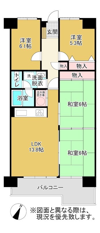 アイランドコート塩屋海岸 間取図・土地図