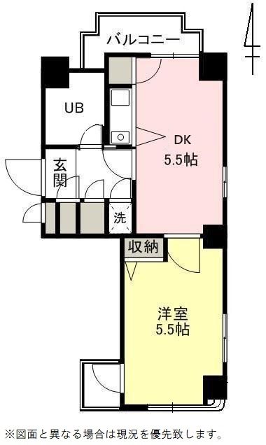 ダイアパレス中央町 間取図・土地図